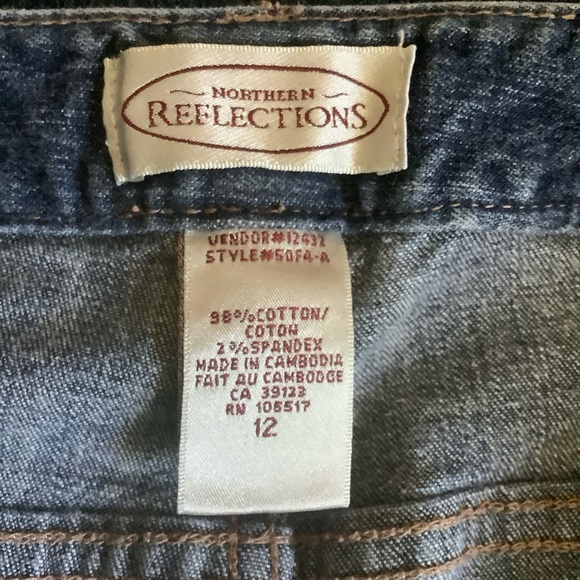 NORTHERN REFLECTIONS WOMENS HIGH RISE JEANS/ Size 12 - Picture 10 of 10